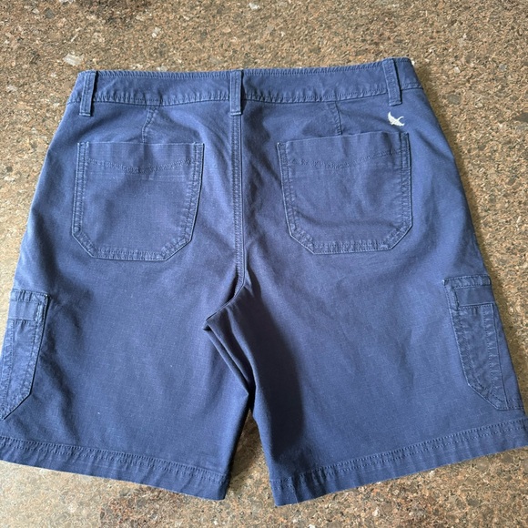 Eddie Bauer Cargo Shorts Blue Size 8 - Picture 2 of 9